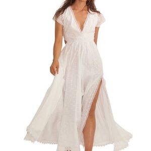 LoveShackFancy - Vania White Lace Maxi Dress- Size S - EUC- Like New